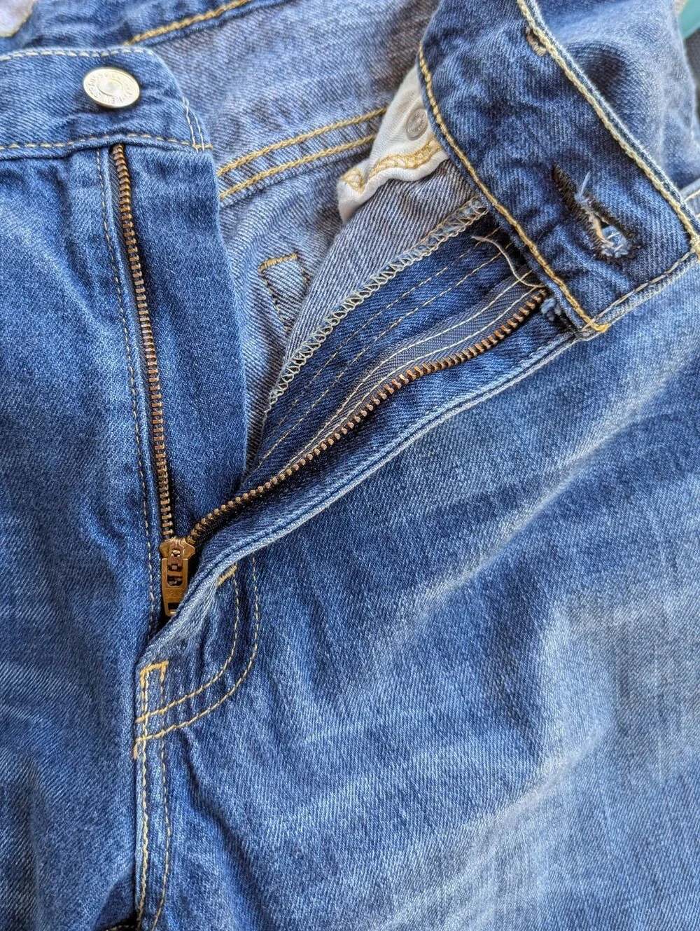 Levi's 559 Relaxed Straight Leg Jeans Size W34 L30 100% Cotton